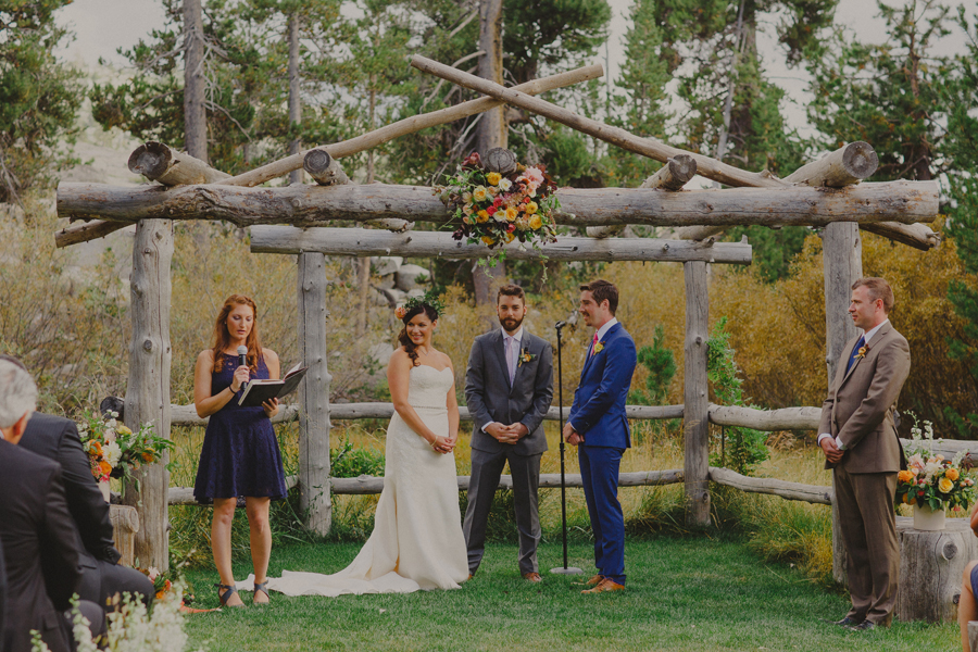 the hideout wedding ceremony